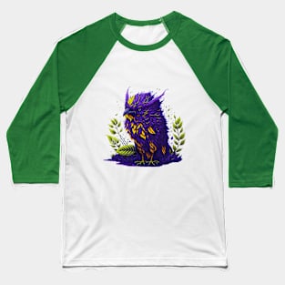 Owl Creature Baseball T-Shirt